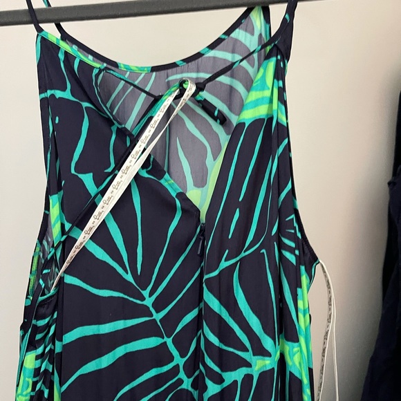 Lilly Pulitzer Angel Under the Palms Halter Maxi Dress Large - Picture 4 of 8